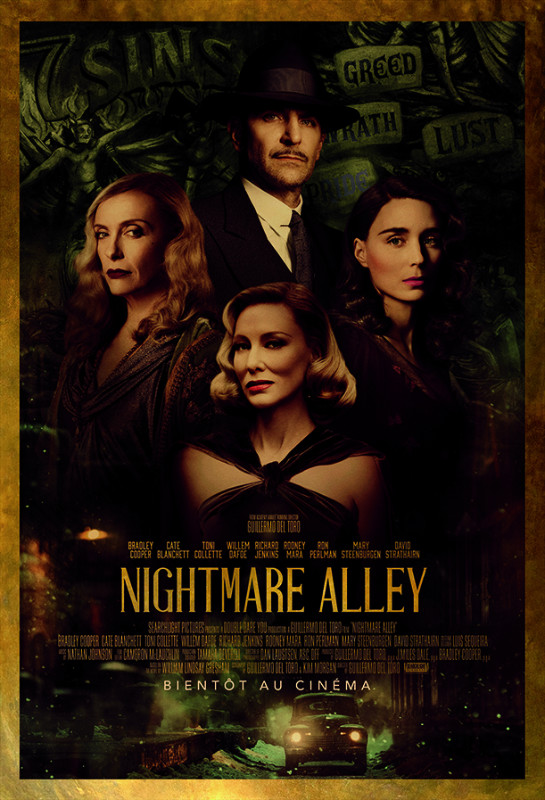 Nightmare Alley - Affiche Cinebel